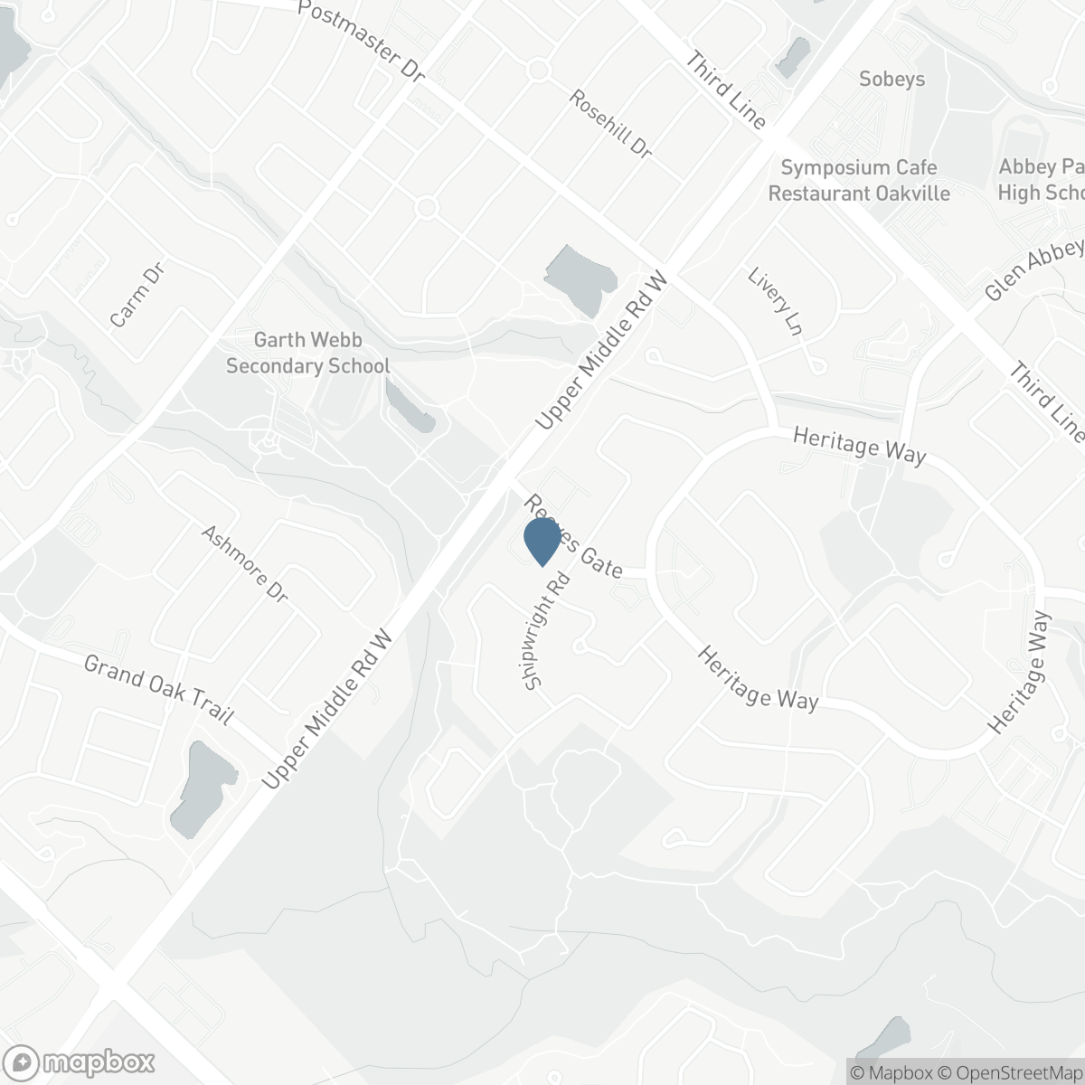 1500 REEVES Gate Unit# 1, Oakville, Ontario L6M 3J4